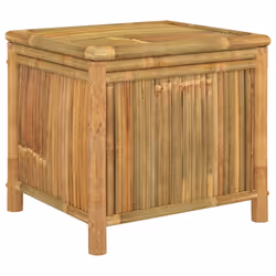 Contenitore Portaoggetti da Giardino 60x52x55 cm in Bambùcod mxl 73138 - Vista aggiuntiva 2