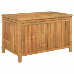 vidaXL Contenitore Portaoggetti da Giardino 90x52x55 cm in Bambù - Vista aggiuntiva 2