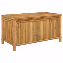 vidaXL Contenitore Portaoggetti da Giardino 110x52x55 cm in Bambù - Vista aggiuntiva 2