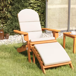 Godetevi il vostro tempo libero con questa sedia da giardino in legno in stile Adirondack. Legno massello di acacia: Questa s ...