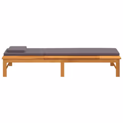 VidaXL 362154 sedia da esterno Salone Seduta imbottita Legno di acacia Grigio - Vista aggiuntiva 6