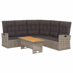 VidaXL 362176 set mobili da esterno