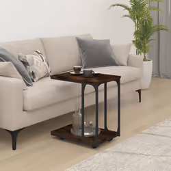 VidaXL 825809 tavolino da caffè, comodino e consolle da soggiorno - Vista aggiuntiva 3