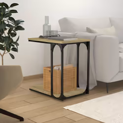 VidaXL 825813 tavolino da caffè, comodino e consolle da soggiorno - Vista aggiuntiva 2
