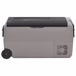 Borsa Frigo con Manico e Ruote Nera e Grigia 50 L PP e PEcod mxl 104481 - Vista aggiuntiva 3