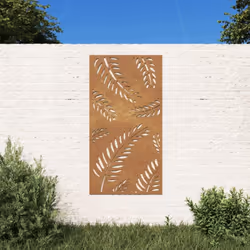 Trasformate un muro o una recinzione vuota in un capolavoro con questa decorazione murale da giardino. Materiale durevole: Ac ...