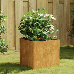 Fioriera 40x41x40 cm in Acciaio Cortencod mxl 82949