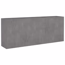 Fioriera Rialzata da Giardino 200x40x80 cm in Acciaio Cortencod mxl 106704 - Vista aggiuntiva 3