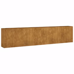 Fioriera Rialzata da Giardino 360x40x80 cm in Acciaio Cortencod mxl 130690 - Vista aggiuntiva 2