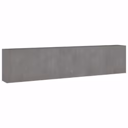 Fioriera Rialzata da Giardino 360x40x80 cm in Acciaio Cortencod mxl 130690 - Vista aggiuntiva 3