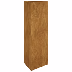 Fioriera da Giardino 30x26x75 cm in Acciaio Cortencod mxl 82759