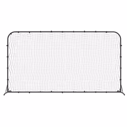 Rete Rimbalzante da Calcio Nera 366x90x183 cm HDPEcod mxl 128583 - Vista aggiuntiva 3