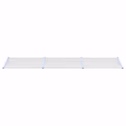 Tettoia per Porta Grigio e Trasparente 358,5x90cm Policarbonatocod mxl 128425 - Vista aggiuntiva 3