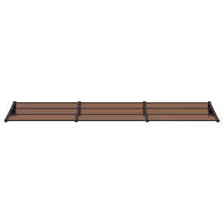 Tettoia per Porta Nera 358,5x90 cm in Policarbonatocod mxl 81735 - Vista aggiuntiva 3