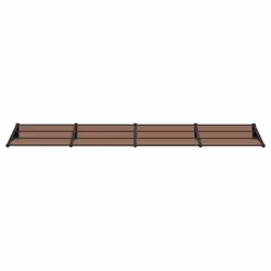 Tettoia per Porta Nera 396x90 cm in Policarbonatocod mxl 104921 - Vista aggiuntiva 3