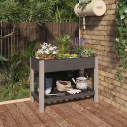 Questa pratica fioriera rialzata da giardino è la scelta perfetta per gli appassionati del fai da te per decorare il giardino ...