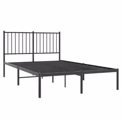 Giroletto con Testiera in Metallo Nero 120x200 cmcod mxl 105708 - Vista aggiuntiva 3