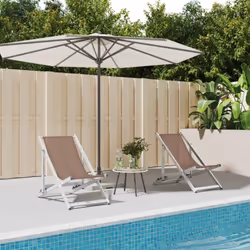 Portate queste sedie da spiaggia pieghevoli in spiaggia, a bordo piscina, in terrazza o in giardino per godervi un momento di ...