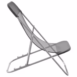 VidaXL 360190 sedia da esterno Terrazzo Acciaio Grigio - Vista aggiuntiva 5