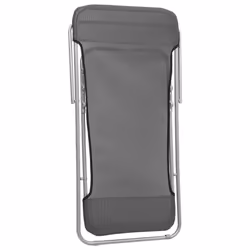 VidaXL 360190 sedia da esterno Terrazzo Acciaio Grigio - Vista aggiuntiva 8