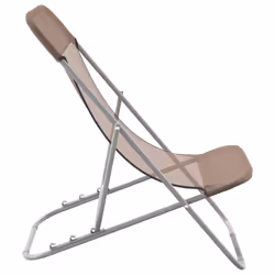 VidaXL 360191 sedia da esterno Terrazzo Acciaio Marrone - Vista aggiuntiva 5