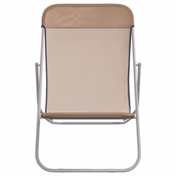VidaXL 360193 sedia da esterno Terrazzo Acciaio Grigio talpa - Vista aggiuntiva 4