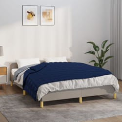 Vidaxl - Coperta Ponderata Blu 122x183 cm 5 kg Tessuto