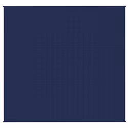 vidaXL Coperta Ponderata Blu 220x240 cm 15 kg Tessuto - Vista aggiuntiva 3