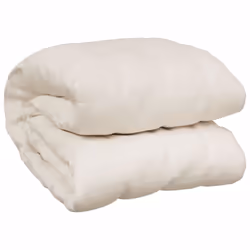 vidaXL Coperta Ponderata Crema Chiaro 122x183 cm 9 kg Tessuto - Vista aggiuntiva 2