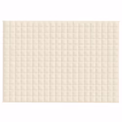 Coperta Ponderata Crema Chiaro 140x200 cm 10 kg Tessutocod mxl 117504 - Vista aggiuntiva 3