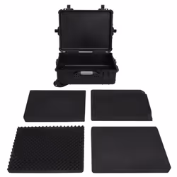 Valigetta da Volo con Ruote Nera 63x50x23 cm in PPcod mxl 70940