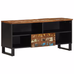 Mobile TV 100x33x46cm Legno Massello Recupero Legno Multistratocod mxl 129424 - Vista aggiuntiva 2