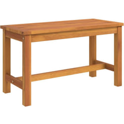 Panca da Giardino 80x35x45 cm in Legno Massello di Acacia Vidaxl 264098
