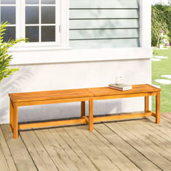 Vidaxl - Panca da Giardino 180x35x45 cm in Legno Massello di Acacia