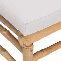VidaXL 362275 panca da esterno Bamboo - Vista aggiuntiva 6