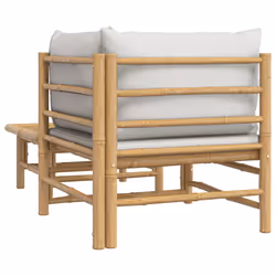 VidaXL 362277 panca da esterno Bamboo - Vista aggiuntiva 5