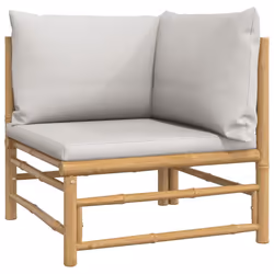 VidaXL 362277 panca da esterno Bamboo - Vista aggiuntiva 6