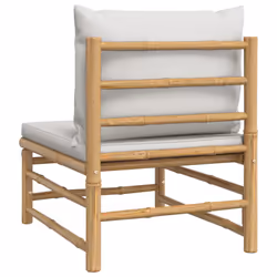 VidaXL 362279 panca da esterno Bamboo - Vista aggiuntiva 5