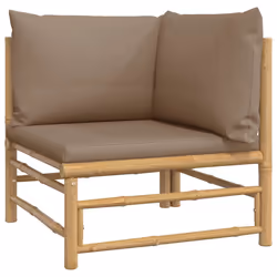 VidaXL 362284 panca da esterno Bamboo - Vista aggiuntiva 6