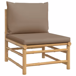 VidaXL 362284 panca da esterno Bamboo - Vista aggiuntiva 7