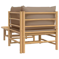 VidaXL 362285 panca da esterno Bamboo - Vista aggiuntiva 5