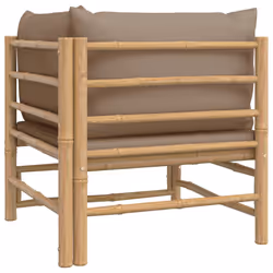 VidaXL 362286 panca da esterno Bamboo - Vista aggiuntiva 5