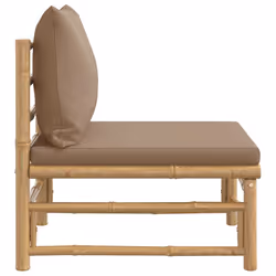 VidaXL 362287 panca da esterno Bamboo - Vista aggiuntiva 4