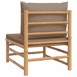 VidaXL 362287 panca da esterno Bamboo - Vista aggiuntiva 5