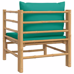 VidaXL 362296 panca da esterno Bamboo - Vista aggiuntiva 5