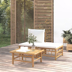 VidaXL 362297 panca da esterno Bamboo