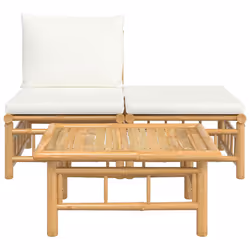 VidaXL 362297 panca da esterno Bamboo