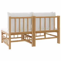 VidaXL 362298 panca da esterno Bamboo - Vista aggiuntiva 5