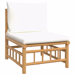 VidaXL 362298 panca da esterno Bamboo - Vista aggiuntiva 7