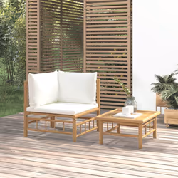 VidaXL 362299 panca da esterno Bamboo